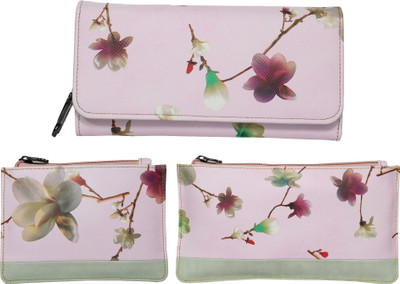 

Butterflies Casual Pink, Green Clutch, Green;pink