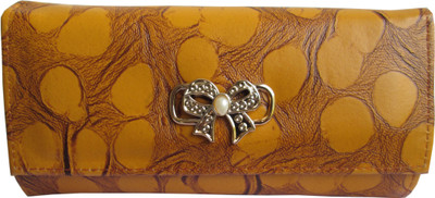 

CHERRY BLUE Casual, Formal, Party Yellow Clutch