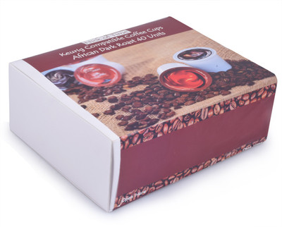 

Nick of Time Keurig Compatible African Coffee Cups Dark Roast (40 count) Roast & Ground Coffee(40 x 7.5 g)
