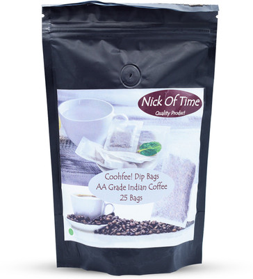 

Nick of Time Coohfee! INDIAN Bags Filter Coffee(25 x 6 g)