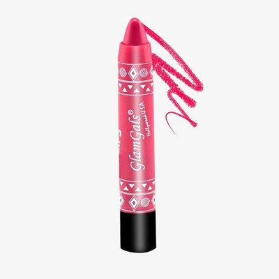 

GlamGals 24/7 Lip Color Long Lasting Moisturising Kissproof Lipstick pencil(Pink, 3.7 g)