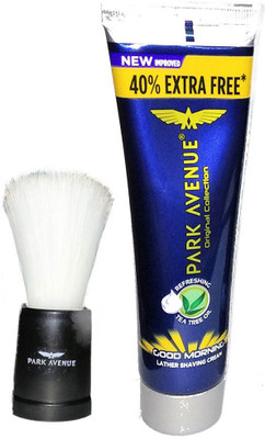 

Park Avenue Shaving Cream GOOD MORNING 84g & Shaving Brush(Set of 2)