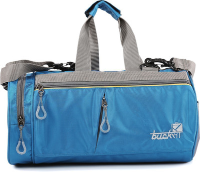 

Bucksa Duffle_BlueV1 Gym Bag(Blue, Grey)