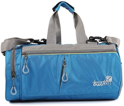 

Bucksa (Expandable) duffel bag for Gym/Travelling Travel Duffel Bag(Blue)