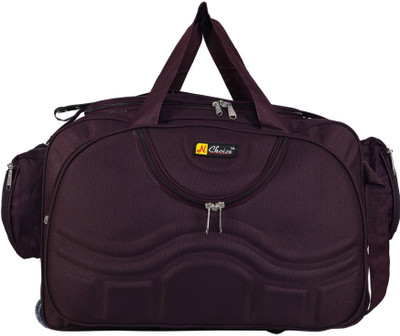 N Choice (Expandable) Travel Duffel bags for men and women (Purple) Travel Duffel Bag(Purple)