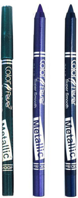 

Color Fever Long lasting waterproof liquid eyeliner 22 12 g(Purple, Green, Party Blue)