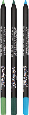

glamgals Glide-on Eye-pencil Pack of 3 1.2 g(Multi)