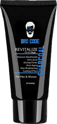 

Bro Code Premium Quality Activated Charcoal Peel Off Mask(60 g)