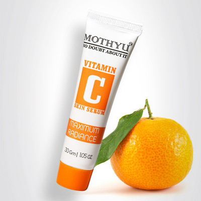 

MOTHYU Vitamin C skin serum/ maximum radiance+ Vitamin E & Hyaluronic acid Facial serum anti age/wrinkles+ prevents dark spots(30 ml)