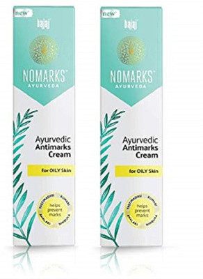 

Bajaj Nomarks® Ayurvedic Antimarks Cream For Oily Skin Pack Of 2(50 g)
