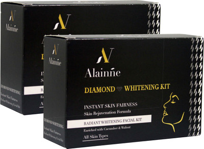 

Alainne Diamond Facial Kit Twin Pack (50g Each) 100 g(Set of 2)