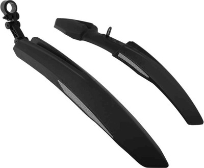 

Asraw High Quality Mudguard- Bicycle Splash Protector Clip-on Front & Rear Fender(Silver)