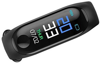 

BUY GENUINE Smart Fitness Band with Heart Rate Sensor/Pedometer/ Sleep Monitoring Functions Fitness Band(Black, Pack of 1)