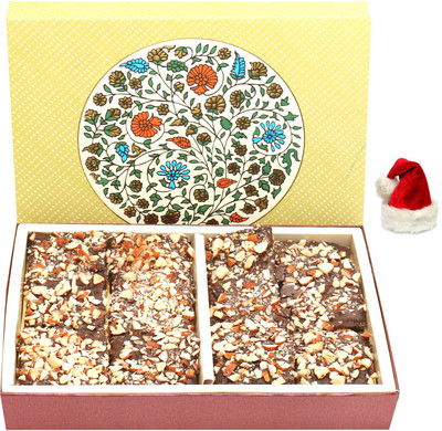 Ghasitaram Gifts Christmas Gifts Chocolates Hampers-2 Part Eco English Brittles Chocolates Box Combo(2)