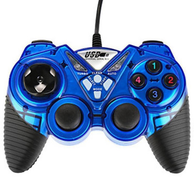 

Deals Destination Double Shock Vibration Controller Gamepad(Blue, For Mac OS)