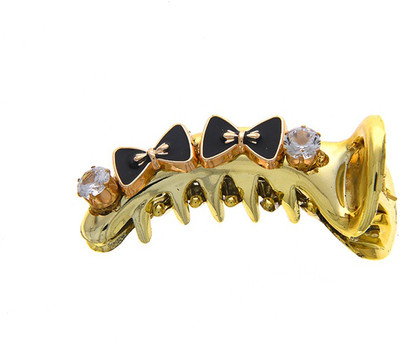 

Anuradha Art Jewellery Party Wear Banana Clip Banana Clip(Gold)