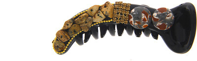 

Anuradha Art Jewellery Party Wear Banana Clip Banana Clip(Brown)