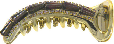 

Anuradha Art Jewellery Party Wear Banana Clip Banana Clip(Gold)