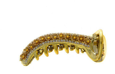 

Anuradha Art Jewellery Party Wear Banana Clip Banana Clip(Gold)