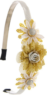 

Anuradha Art Jewellery Hair Bealt Head Band(Gold)