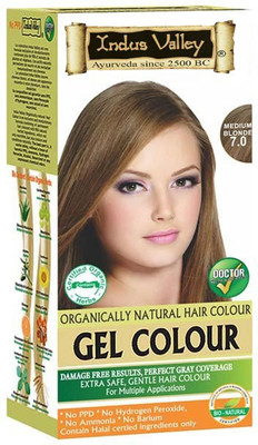 

Indus Valley Organically Natural Hair Color(Medium Blonde)