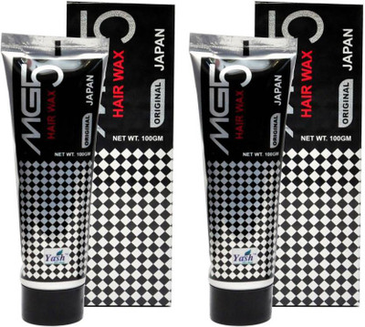 

MG5 Hair Wax Japan Original Super Hold Hair Styler Pack of 2 (Each 100 gm) Hair Styler Hair Wax(200 g)