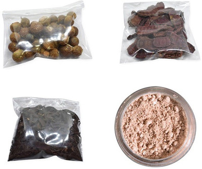 

ADVAIT ABEER HERBAL HAIR CARE COMBO - REETHA, SHIKAKAI, RATANJOT, HIBISCUS(500 g)