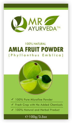 

MR Ayurveda 100% Ayurvedic Amla Powder for Hair and Skin(100 g)