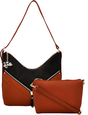 

LaFille Shoulder Bag(Black, Brown)
