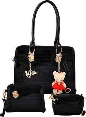

LaFille Hand-held Bag(Black)