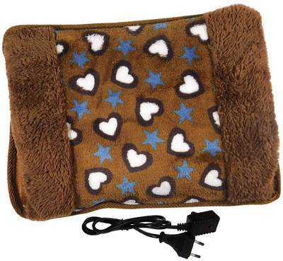 

CRETO New High Quality Velvet Pocket Water Bag With Fur electric 1 L Hot Water Bag(Multicolor)