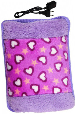 

CRETO New Electric Quick Warming High Quality Pain Reliever Velvet Pad electric 1 L Hot Water Bag(Multicolor)