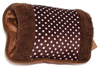 

CRETO Portable Rechargeable Velvet Pocket Water Bag With Fur electric 1 L Hot Water Bag(Multicolor)