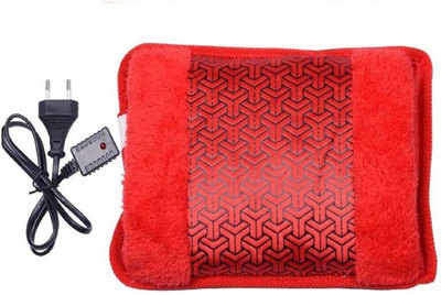 

CRETO Deluxe Velvet Pocket Electric Heating Gel Bag With Fur electric 1 L Hot Water Bag(Multicolor)