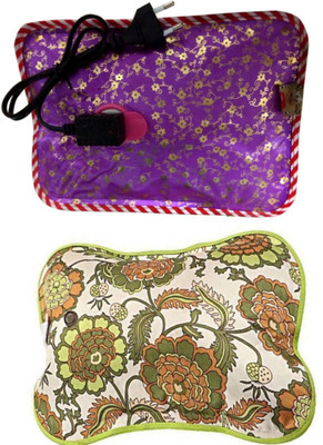 

Cinnamon Comfort Pain Reliever 2 Piece Combo of Electric 1 L Hot Water Bag(Multicolor)