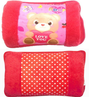 

CRETO New (PACK OF 2) Velvet Warm Heating Gel Bag (Multicolor) electric 1 L Hot Water Bag(Multicolor)