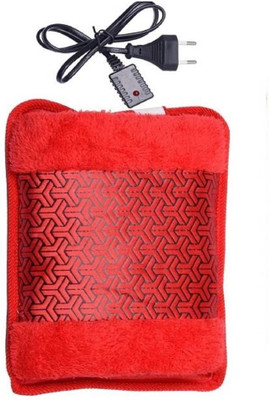 

CRETO Electric Velvet Heating Gel Bag for Pain Relief /Hand Warmer/Warming Treasure/Hand Pillows/ Winter Reliever with Auto Cutoff electric 1 L Hot Water Bag(Multicolor)