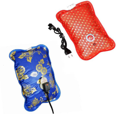 

FUTUREWIZARD dual Best Quality 2 Pack of Cordless Electric 1 L Hot Water Bag (Multicolor) electric heating bag 1 L Hot Water Bag(Multicolor)