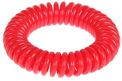 

GA Waterproof Plastic Mosquito Repellent Bracelet Plant Oil Wrist Band Long Lasting Spring Coil Red