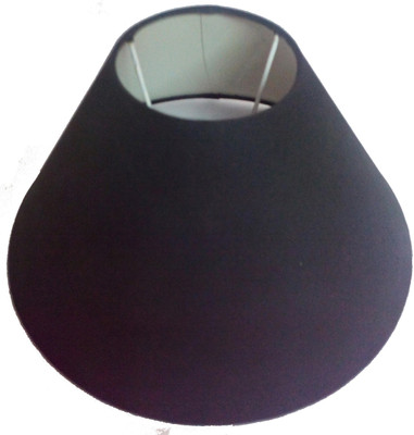 

RDC 10" Round Plain Black - B22 Holder Ring Size Table Lamps Lamp Shade(Cotton, Plastic)