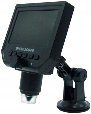 

Microware G600 Portable LCD Display Digital Microscope Video Camera 4.3" HD OLED 3.6MP 1-600X Magnification 1080P/720P(Black)