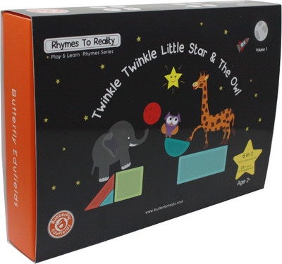

Butterfly FIelds | 6 in 1 Fun Learning Kit | 25+Hours of Engagement | Age 2+| Play and Learn Rhymes Series | Rhymes To Reality(Multicolor)