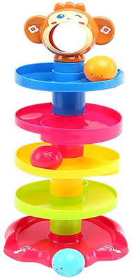 

Clastik World Roll Ball Toys(Multicolor)