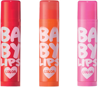 

BBMENOW Baby Lip (Pink Lolita,coral flush,cherry kiss) (4 g) Pink Lolita, coral flush, cherry kiss (Pack of: 3, 4 g) Pink Lolita,coral flush,cherry kiss(Pack of: 3, 4 g)
