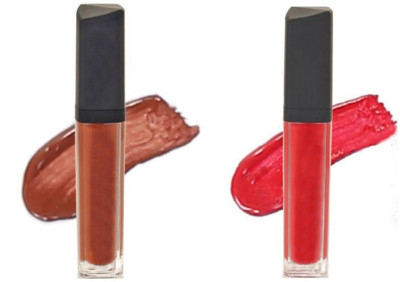 

Bigwig lip blossom*m*i*o*n*l*i*p longlasting matte lip creme ( Brown , Red)(16, brown, red)