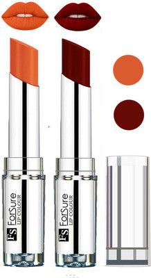 

Forsure Full Day Lasting Velevt Matte Lipstick (Set of 2)(Nude, Maroon)