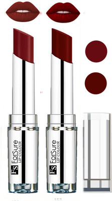 

Forsure Full Day Lasting Velevt Matte Lipstick (Set of 2)(Wine, Maroon)