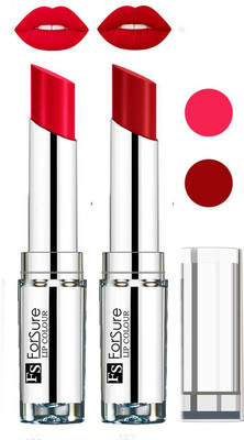 

Forsure Full Day Lasting Velevt Matte Lipstick (Set of 2)(Ruby Red, Sweet Red)