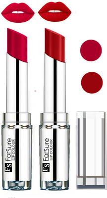 

Forsure Full Day Lasting Velevt Matte Lipstick (Set of 2)(Magenta, Sweet Red)