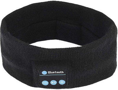 

Happy2Buy Universal Bluetooth Headband Sweatband with Wireless Headphone Headset Speaker Mic Handsfree Music Call for Outdoor Indoor Sports Gym Exercise Running Yoga Dancing Camping Gift Men Women Boys Girls/Birthday Day Gift Makeup Headband